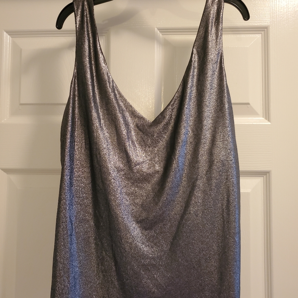 Randolph Duke Glitzy Silver top with black undertones Size Large